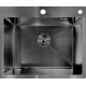 Кухонная мойка Asteria A6050NB-D черный декор