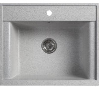 Кухонная мойка Belux SG-REC-6050 олово светлосерый