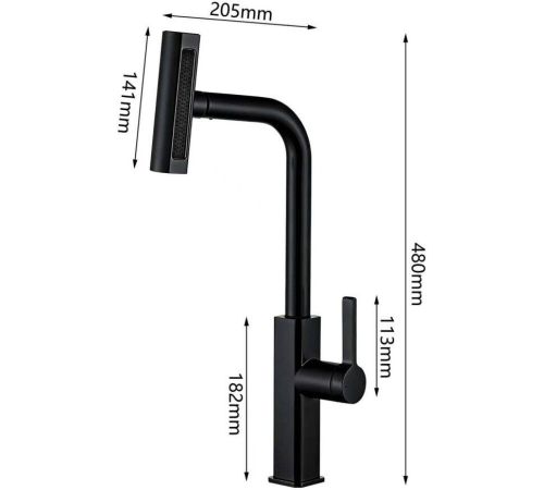 Смеситель Econoce EC0824BL