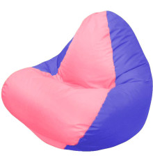 Кресло-мешок Flagman Relax Г4.1-044 синий темный/розовый