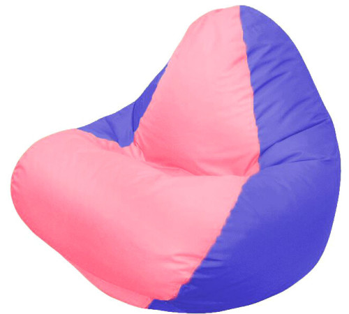 Кресло-мешок Flagman Relax Г4.1-044 синий темный/розовый