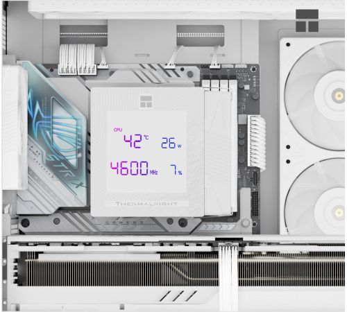 Кулер для процессора Thermalright Phantom Spirit 120 Digital SNOW белый