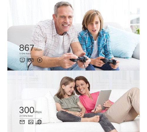 Wi-Fi адаптер TP-Link Archer T4E AC1200