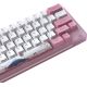 Клавиатура Akko ACR 59 Acrylic Tokyo Akko CS Jelly Pink