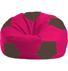 Кресло-мешок Flagman Мяч Стандарт М1.1-372 малиновый/коричневый