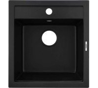 Кухонная мойка ZorG Como 46 черный оникс