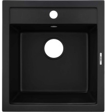 Кухонная мойка ZorG Como 46 черный оникс