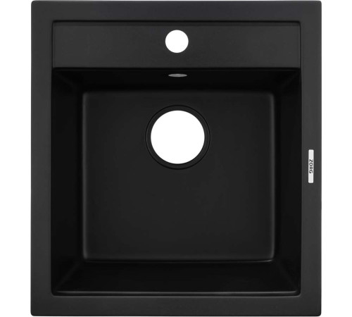 Кухонная мойка ZorG Como 46 черный оникс
