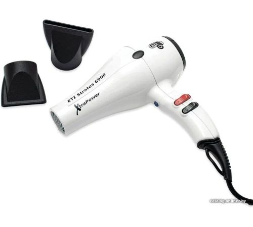 Фен ETI Stratos 6900 Xtrapower белый