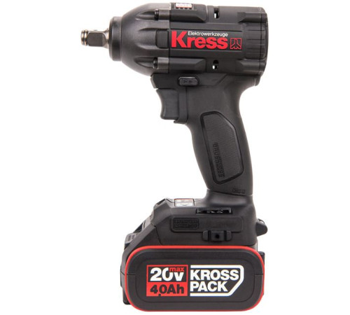 Гайковерт Kress KU270.1 с 2-мя АКБ, кейс