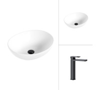 Умывальник Lauter 21652 + Cascade 21СК0655BS