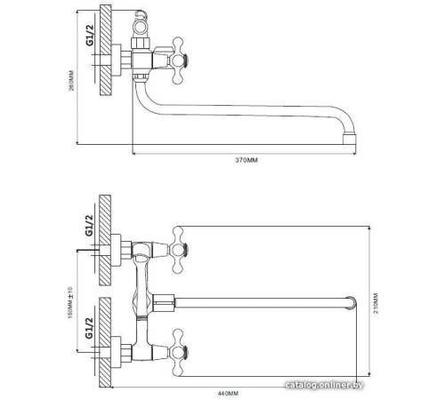 Смеситель Ekko E26019-5