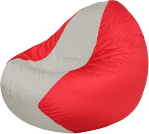 Кресло-мешок Flagman Classic K2.1-38 белый/красный