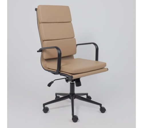 Офисное кресло AksHome Indigo кофейный/черный