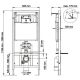 Инсталляция для унитаза Berges Wasserhaus Novum 525 040000