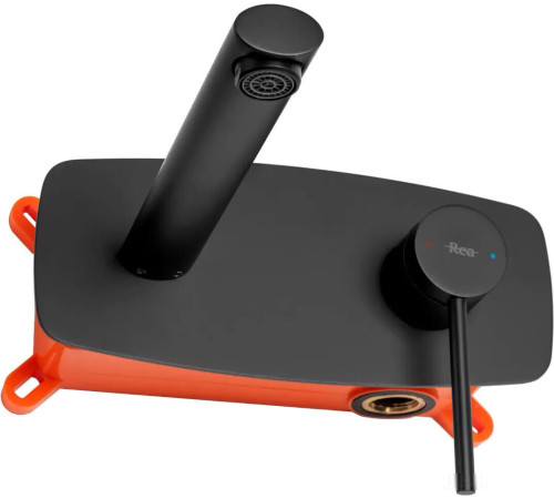 Смеситель Rea Oval + Box B8860 черный