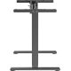 Стол с регулировкой высоты ErgoSmart Electric Desk Slim 1380х800х18 мм альпийский белый/черный