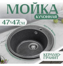 Кухонная мойка Saniteco Nova графит