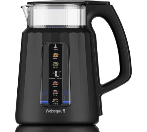 Электрический чайник Weissgauff WK 1550 Linea Db Touch BodyCool