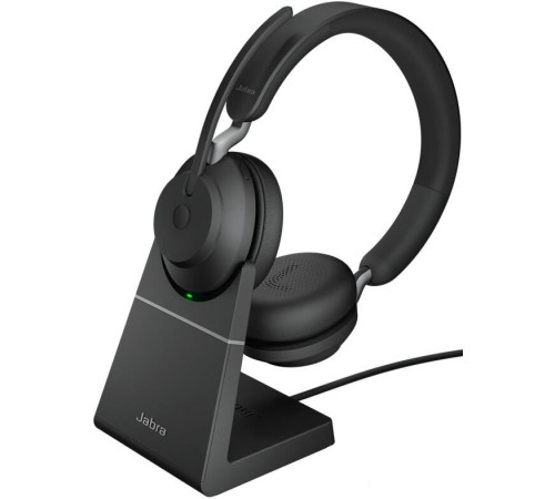 Наушники Jabra Evolve2 65 MS Stereo USB-A Desk черный
