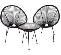 Набор садовой мебели King Style Frias черный