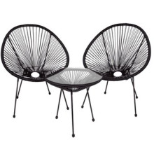 Набор садовой мебели King Style Frias черный