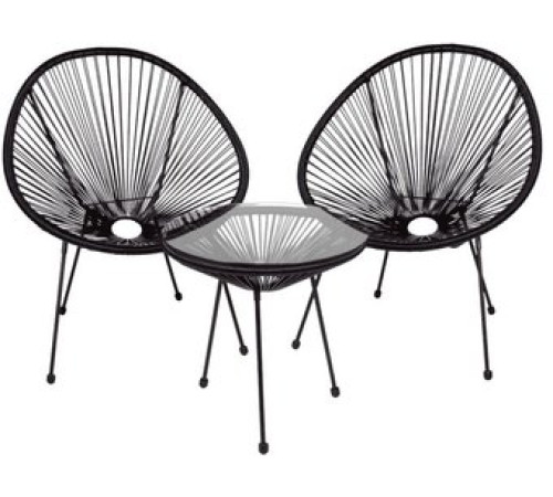 Набор садовой мебели King Style Frias черный