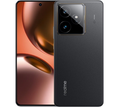 Телефон Realme GT7 RMX5061 12GB/256GB международная версия ледяной черный