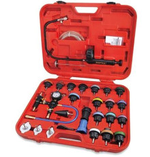 Инструмент для ремонта системы охлаждения Toptul для тестирования давления в радиаторе JGAI2801 28 пр.