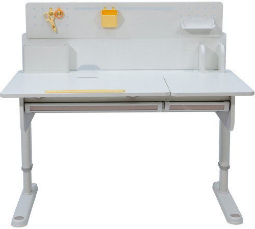 Ученический стол ErgoSmart Caravel книжная полка Wooden space