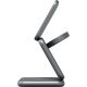 Беспроводное зарядное Magssory Fold Pro 3 в 1 WCH063 темно-серый