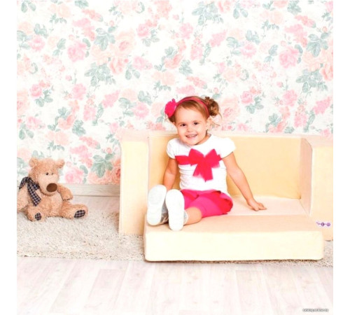 Бескаркасный диван Paremo Классик PCR316-07 бежевый