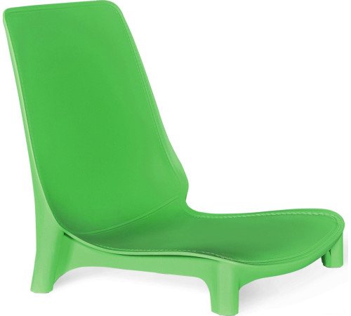 Стул Sheffilton SHT-S75 зеленый/хром лак