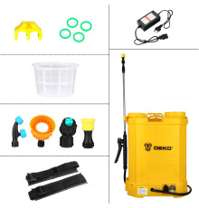 Аккумуляторный опрыскиватель Deko DKSP10 065-0954 16 л