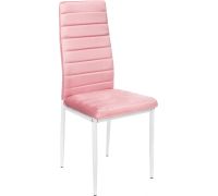 Стул Mio Tesoro Джия DC-060KD розовый/белый