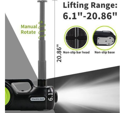 Автомобильный компрессор AutoHelp Набор 4в1 в чемодане