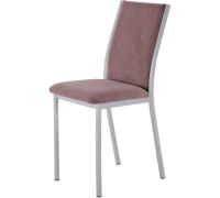 Стул AMC Comfort 2 Г Т5.7 ткань розовый/серебристый