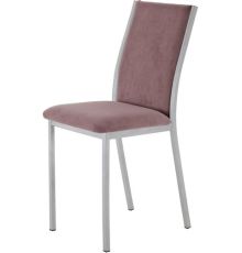 Стул AMC Comfort 2 Г Т5.7 ткань розовый/серебристый