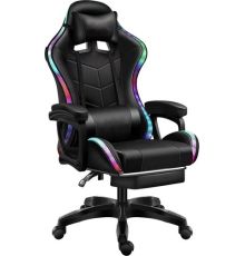 Игровое геймерское кресло Jiqiao DG8003 черный