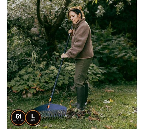 Грабли веерные Fiskars 1080673