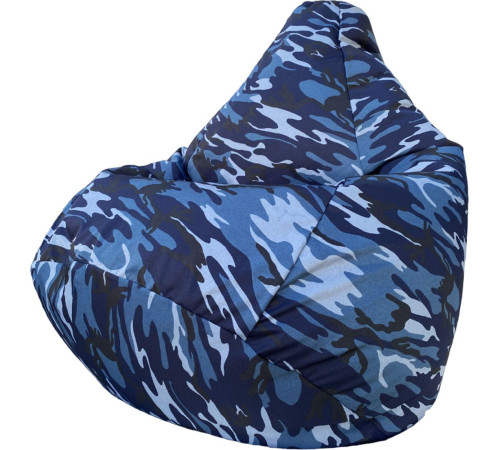 Кресло-мешок Flagman Груша Макси Г2.7-20 синий камуфляж