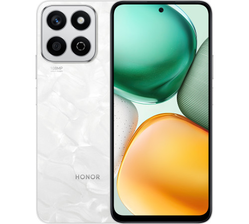 Телефон HONOR X7c 6GB/128GB лунный белый