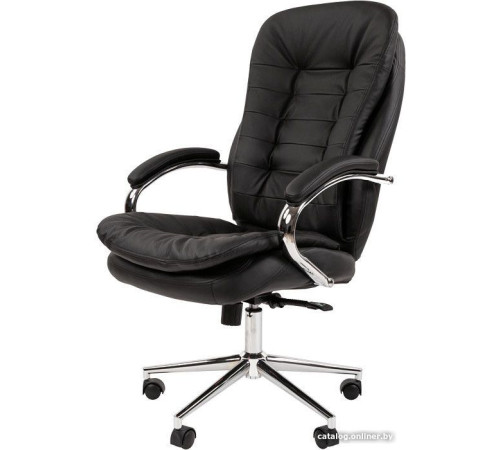 Офисное кресло CHAIRMAN 795 N кожа, черный