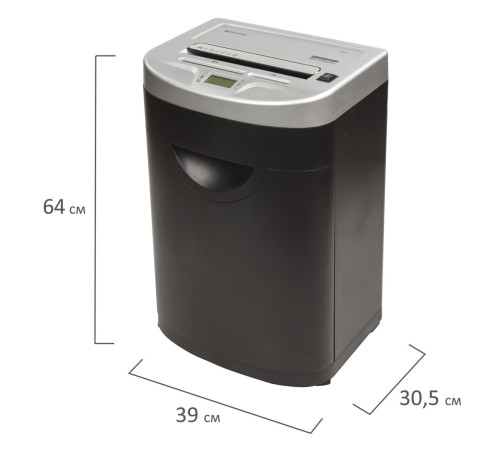 Шредер BRAUBERG S22-S 531773