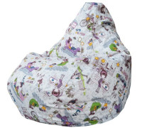 Кресло-мешок Flagman Груша Макси Г2.5-96 Girls life 01