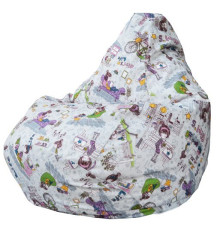 Кресло-мешок Flagman Груша Макси Г2.5-96 Girls life 01