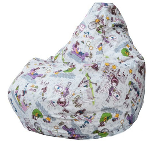 Кресло-мешок Flagman Груша Макси Г2.5-96 Girls life 01