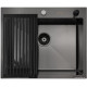 Кухонная мойка ARFEKA ECO AR мойка 600*500, роллер-мат, дозатор Black