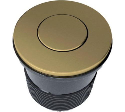 Пневматическая кнопка Paulmark PM032-BG золото/брашированное золото