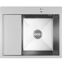 Кухонная мойка Mixline Pro 551876 правый сатин, с сифоном